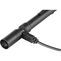 Lampe de poche stylo USB Stylus Pro, DEL, 350 lumens, Corps en Aluminium, piles Rechargeable, Compris Industrial Sales