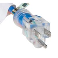 TPE-Rubber Extension Cord with Light Indicator, All-Weather, SJEOW, 14/3 AWG, 15 A, 3 Outlet(s), 25' Industrial Sales