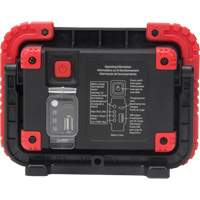 Lampe de travail portative, DEL, 10 W, 1000 lumens, Boîtier en Plastique Industrial Sales