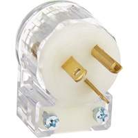 Angled Hospital Grade Extension Plug, Nylon, 20 Amps, 250 V Industrial Sales