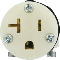Hospital Grade Extension Plug Connector, 5-20R, Nylon Industrial Sales