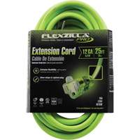 Cordon rallonge industriel Flexzilla Pro, Toutes saisons, SJTW, AWG 12/3, 15 A, 25' Industrial Sales