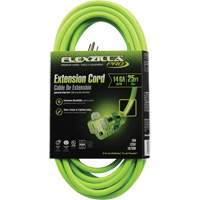 Cordon rallonge industriel Flexzilla Pro, Toutes saisons, SJTW, AWG 14/3, 15 A, 25' Industrial Sales