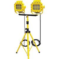 Explosion Proof Floodlight with Tripod, LED, 40 W, 5600 Lumens, Aluminum Housing Industrial Sales