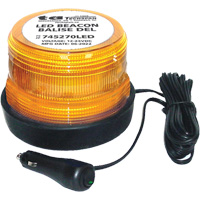 Junior Low Profile Warning Light, Strobe, Amber Industrial Sales
