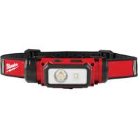 REDLITHIUM USB Hardhat Headlamp, LED, 600 Lumens, 5 Hrs. Run Time, Rechargeable Batteries Industrial Sales