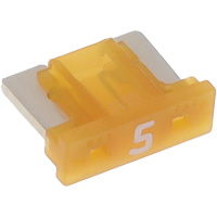 LP MINI&reg; Series Automotive Blade Fuse, Cartridge, 5 Amps, 58 V Industrial Sales