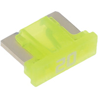 LP MINI&reg; Series Automotive Blade Fuse, Cartridge, 20 Amps, 58 V Industrial Sales