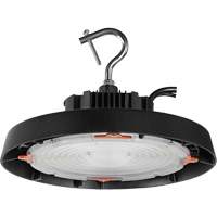 UFO High Bay Light, LED, 120 - 347 V, 100 W, 7.3" H x 11" W Industrial Sales