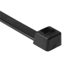 Heavy-Duty Cable Tie, 15" Long, 120 lbs. Tensile Strength, Black Industrial Sales
