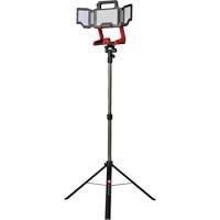 18V Professional Cordless Folding Panel Work Light on Tripod, LED, 3600 Lumens Industrial Sales