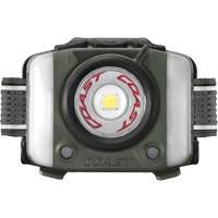 Lampe frontale FL97R &agrave; trois couleurs avec syst&egrave;me Twist Focus et commande vocale, DEL, 830 lumens, 2 hres de fonctionnement, piles Rechargeable Industrial Sales